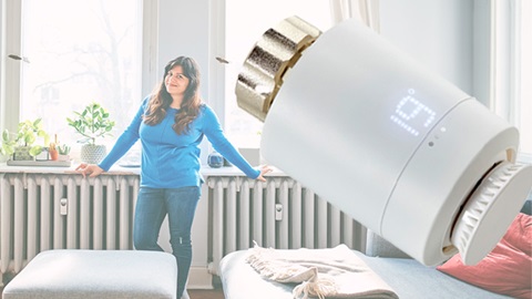 slimme radiatorknop